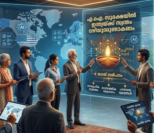 ലോക രാജ്യങ്ങൾക്ക് വ്യത്യസ്ത സമീപനങ്ങൾ, എ.ഐ. സുരക്ഷയിൽ ഇന്ത്യയ്ക്ക് സ്വന്തം വഴിയുണ്ടാകണം