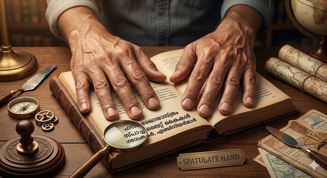 spatulate hand
